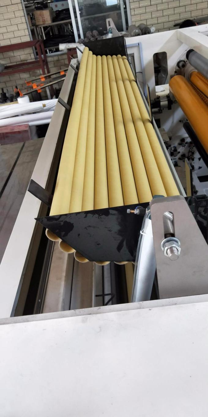 PLC Wallboard Rewinding Toilet Tissue Making Machine 7.5KW 2 Stand 7