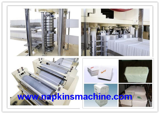 2200 Lembar / Mesin Emboss Serbet Lipat 2 Lapis