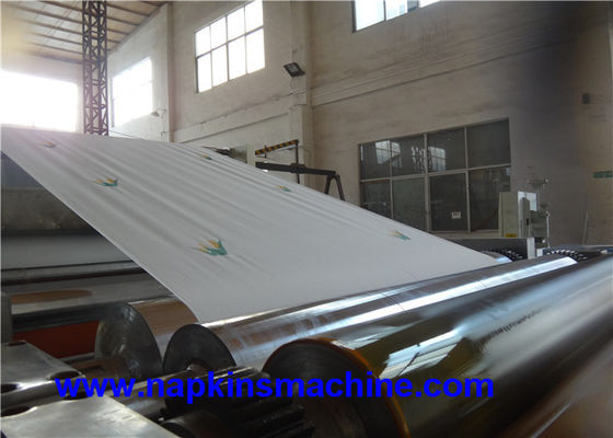 Mesin Cetak Serbet PLC Siemens, Mesin Cetak Serbet Digital 1200 buah / Min