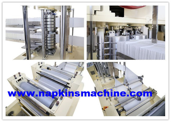 Mesin Lipat Serbet Laminasi 2 Lapisan, Folder Jaringan 2200 Lembar / Min