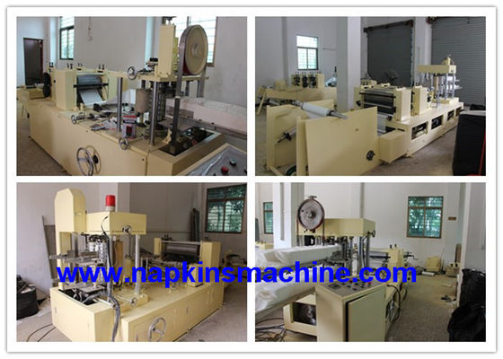 7.5KW L Lipat 1000 Lembar / Min Mesin Serbet Kertas / Mesin Lipat Tisu