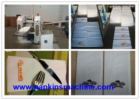 1600 Lembar / Mesin Lipat Serbet Makan Min 430mm
