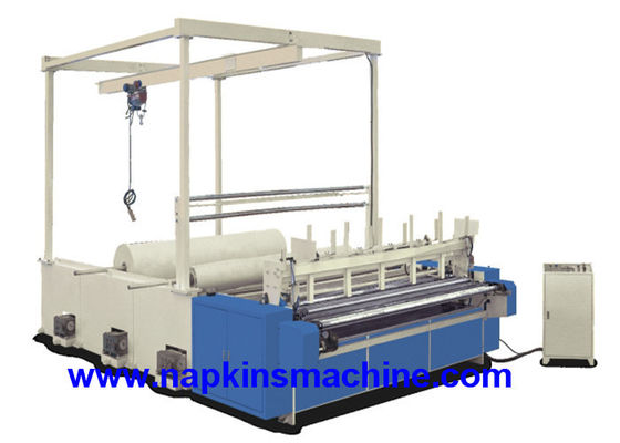 500mm Ukuran 7.5KW 200 m / Min Mesin Pembuat Kertas Toilet