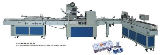 120 Rolls / Min 380V Single Phase Toilet Roll Packing Machine