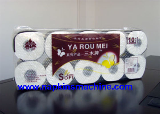 380V 3 PH 7.5KW Lini Produksi Toilet Roll Otomatis