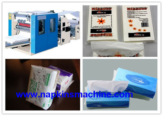 60 M / Min 380V Mesin Pembuat Kertas Tisu Wajah Servis