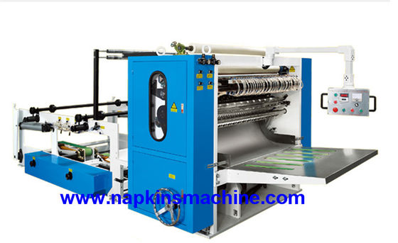 PLC Color Printing 7.5KW Pop Up Mesin Tisu Wajah / Mesin Pembuat Kertas Tissue