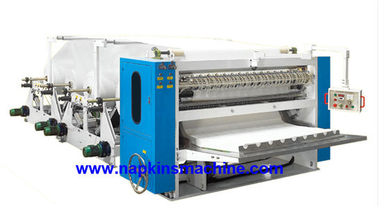 PLC V Lipat 1260mm Lebar Lini Produksi Jaringan Wajah