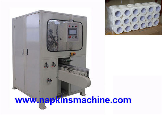 7.5KW 150 Cuts / Min Toilet Tissue Paper Roll Cutter Mesin