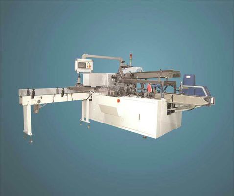 Mesin Packing Kotak Tisu Wajah (Automatic Box Sealing Machine) Untuk Pembungkus Tisu Kotak Kubus