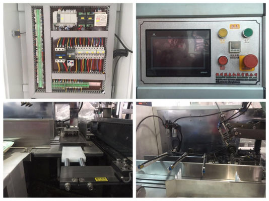 85 Boxes / Min PLC Box Mesin Pengemas Jaringan Wajah
