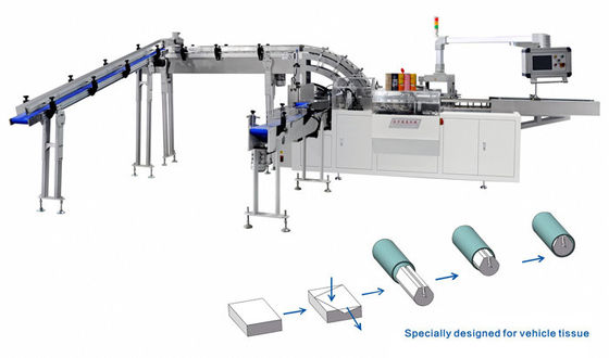 85 buah / Min Box Cartoning Wrapping Blister Packing Machine
