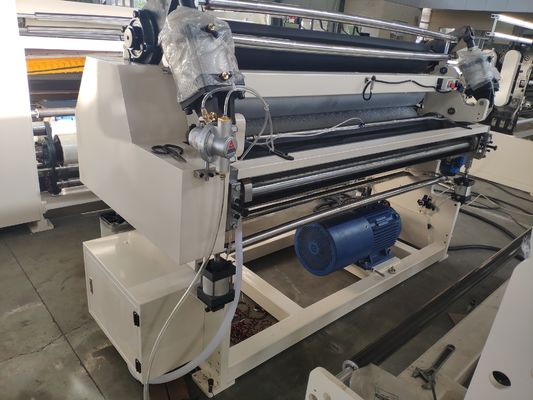 4 PCS Steel Jumbo Roll Paper Rewinder Machine / Mesin Pemotong Kertas