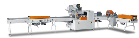 40 tas / Min 7.5KW Soft Bag Napkin Packing Machine / Mesin Pengemas Kertas Tissue