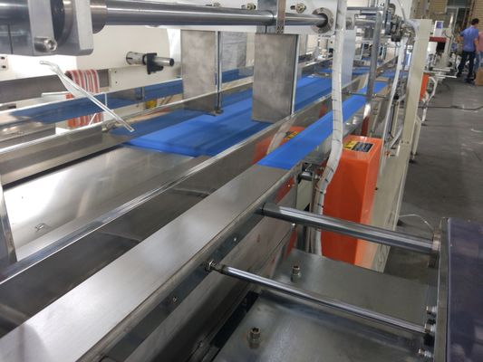 2 Jalur 2.5KW Conveyor Belt Tissue Paper Packing Machine