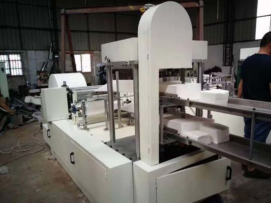2200 Lembar / Min 1/8 Mesin Produksi Serbet Lipat
