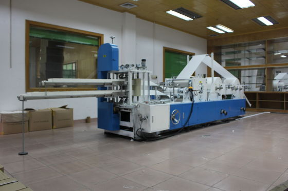Mesin Lipat Serbet Cetak Warna 5.5KW 2 Deck Laminated