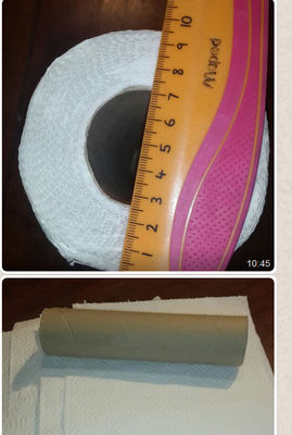 Mesin Roll Rewinder Kertas Tissue 200m / Min Lebar 2850mm