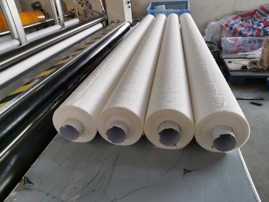 PLC 200m / Min Mesin Roll Tissue Toilet Pneumatic Timing Rewinder