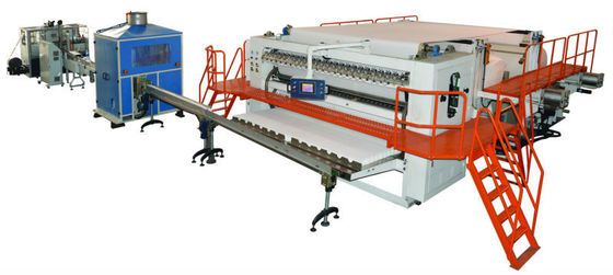 1200 lembar / Min Embossing Bag Tissue Paper Machine V Lipat