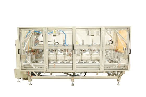 1200 lembar / Min Embossing Bag Tissue Paper Machine V Lipat