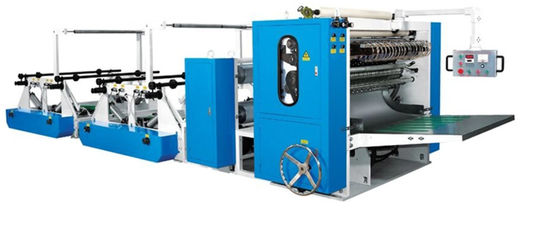 7.5KW JOG Lini Produksi Kertas Tisu Wajah Dengan Mesin Pengepakan