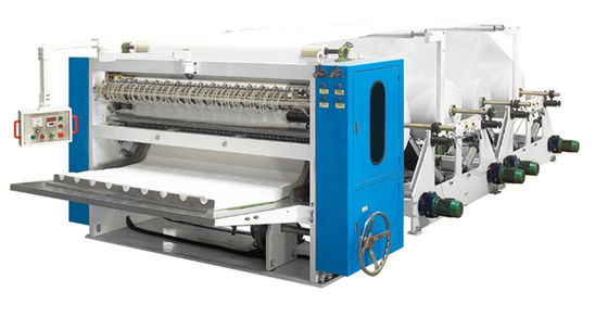 Lini Produk Handuk Mandi PLC Interfold Katun Lembut 8KW