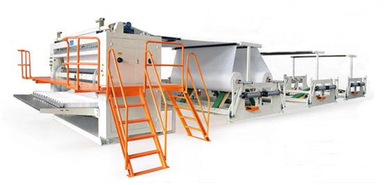 1200mm Jumbo Roll Pneumatic Menghitung Mesin Tisu Wajah 7.5KW