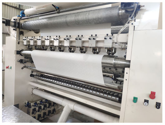 6 Line Log Saw Mesin Kertas Muka JOG Embossing 4800 lembar / menit