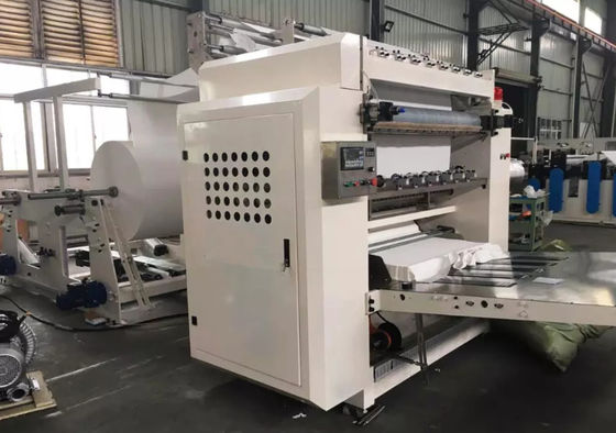 PLC 1200sheet / mnt Mesin Pembuat Handuk Tangan AC380V Dengan Garis Penuh