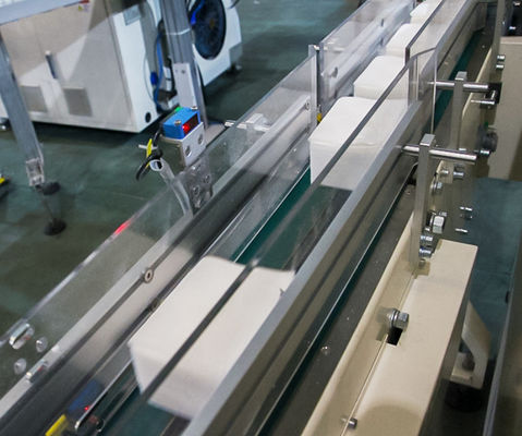 PLC 1200sheet / mnt Mesin Pembuat Handuk Tangan AC380V Dengan Garis Penuh