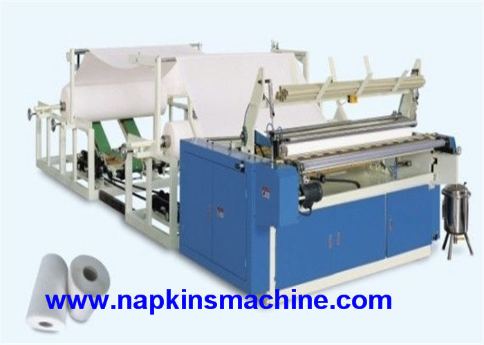 1750mm Lebar 2 Pencetakan Warna 3HP Paper Roll Slitter