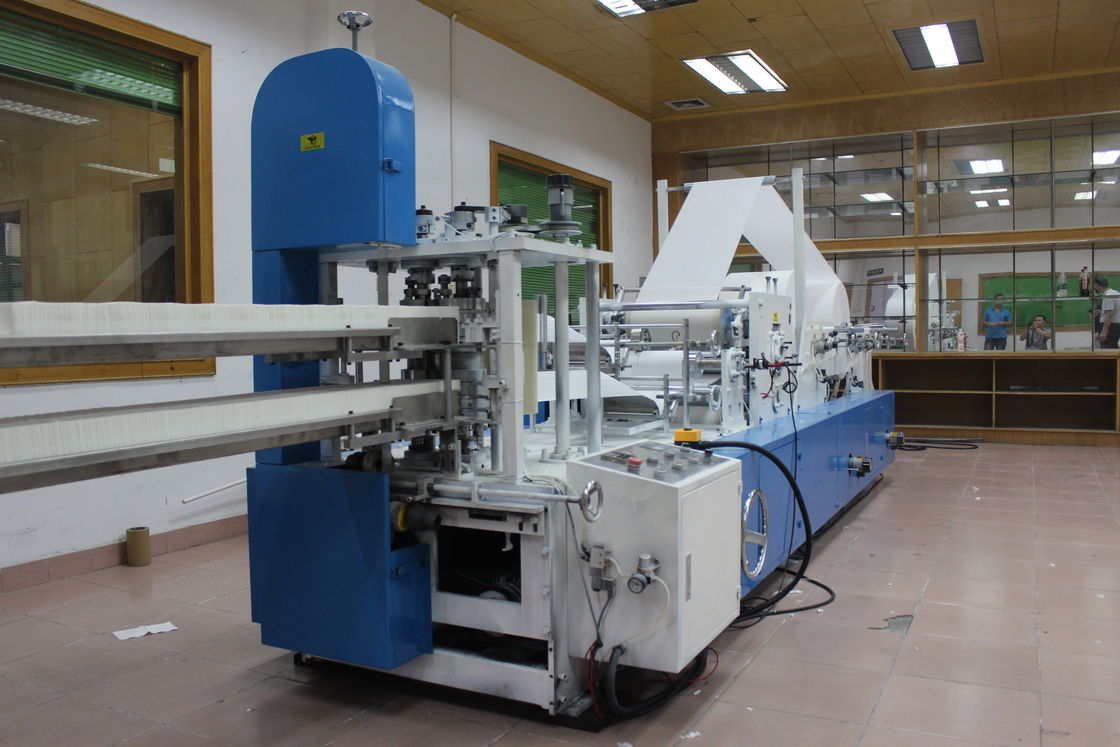 Mesin Lipat Serbet Cetak Warna 5.5KW 2 Deck Laminated