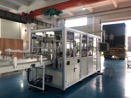 7.5KW Convey Belt Mesin Tisu Wajah, Mesin Produksi Kertas Tisu 40 Paket / Min